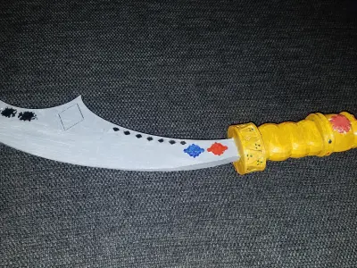 Dagger of Ababwa aka Scimitar 3D model