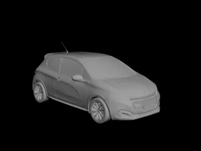 Peugeot 208 GTI BPS 3D model
