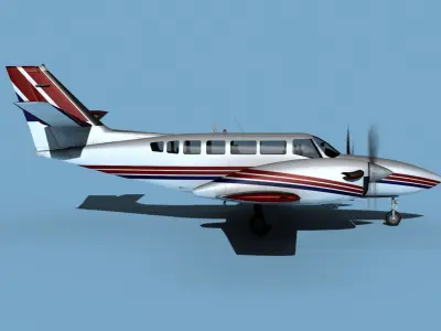 Cessna F406 Caravan II V04 3D model