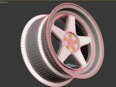 ESR CR5 wheel 3D model