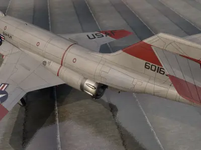 McDonnell RF-101C Voodoo 3D model