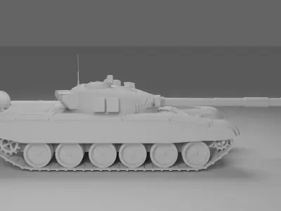 T-72 A 3d Model 3D model