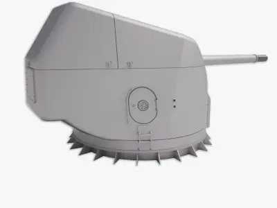 Otobreda 127-54 Compact 3D model