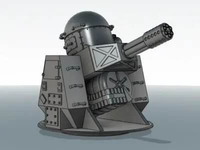 Phalanx CIWS 3D print model