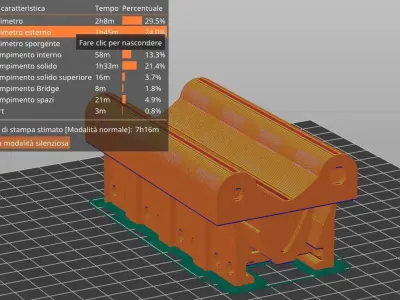 Testata motore diesel Free low-poly 3D model
