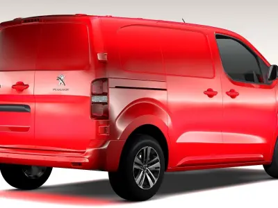 Peugeot Expert L1 2017 3D model