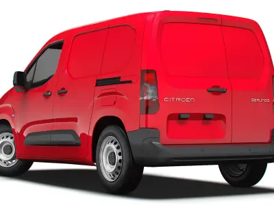 Citroen Berlingo Van SWB 2024 3D model