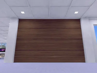 Interior Wood SHC Quick Office LM Low-poly 3D model