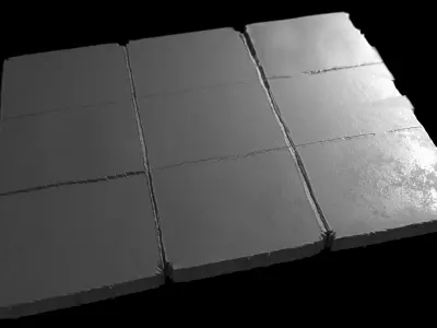 Codex Mayan Low Poly PBR Low-poly 3D model