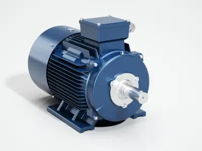 Electric motor 3D model