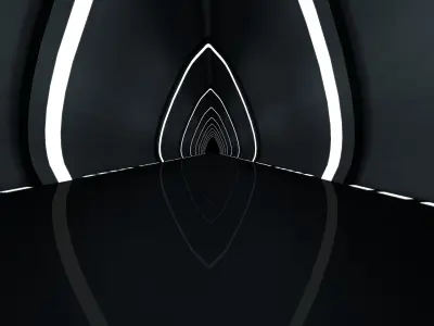 Dark Tunnel 3D model purchase