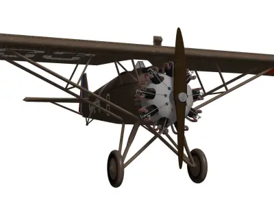 Wibault 72 C1 3D model