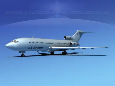 Boeing C-22A USAF 5 3D model