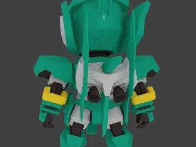 Super Mecha 1 - Bysreg of Code Name B3Y12 - 3D Print Ready 3D print model