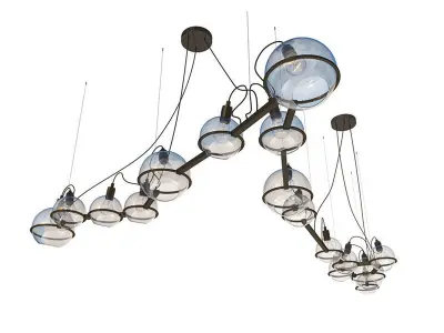 Chandelier Pisces SKU 20892 Free 3D model