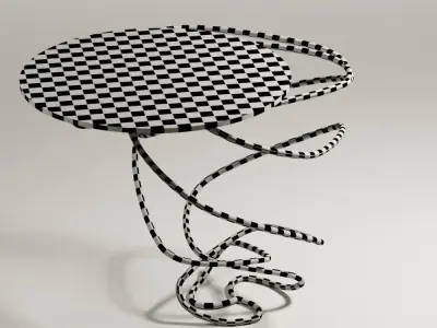 Pothos Table Free 3D model