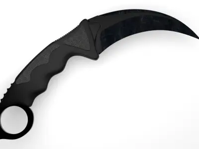 Karambit knife Free 3D model