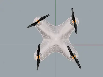 Basic Drone Free 3D print model