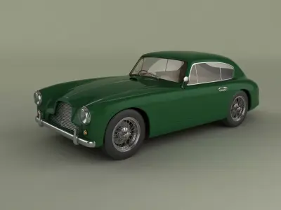 Aston Martin DB24 mk1 3D model