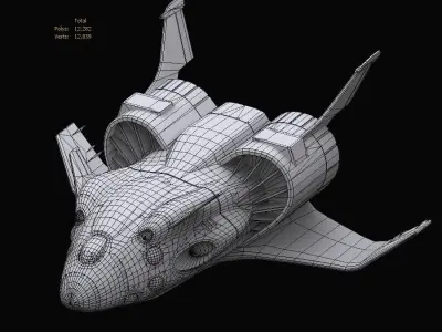 Gundam Zeon Zanzibar model 3D model