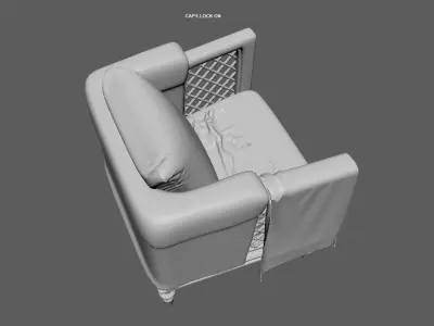 Arm chair Free 3D model buy