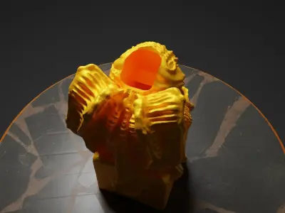 Octopus DnD Dice Tower Animal Dice Tray Cuculthu Dice Box Free 3D print model