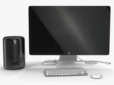 Apple Mac Pro Collection 3D model