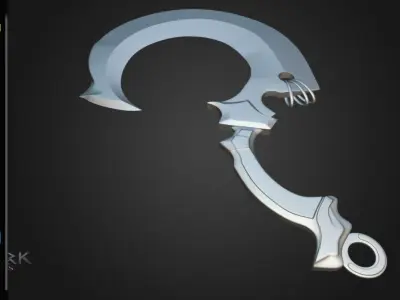 Halfmoon the Meat Hook 3D model