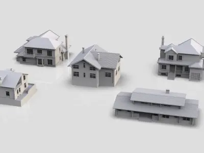 Building House 3D model