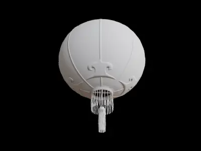 Thank you gift Chinese new year no texture Free 3D model