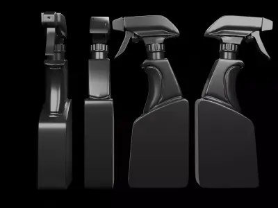 Modeling Spray Bottle Commercial rendering 3D model 3D model