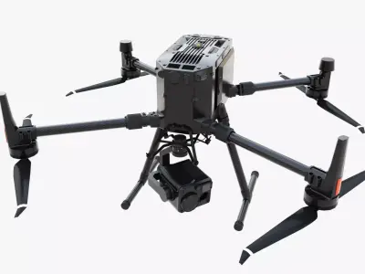 DJI Phantom 3 Drone 3D model