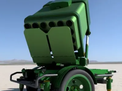 Antiair 06 cargo box 3D model