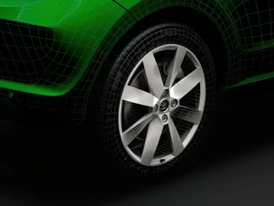 Skoda Citigo 2020 wheel 3D model