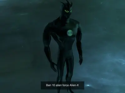 Ben 10 alien force  3D Model Pack