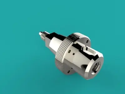 Tool Adapter Connector Free 3D model