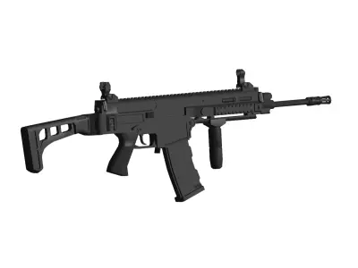 CZ 805 BREN Rifle 3D model