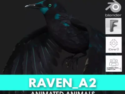 Raven A2 3D model