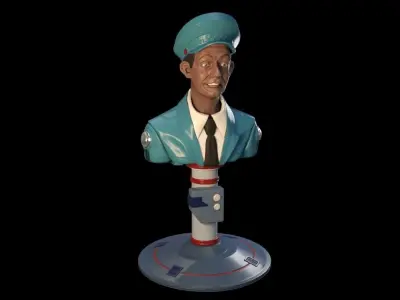Total Recall Johnny Cab 3D print model