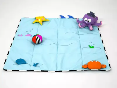 Play mat 3D model