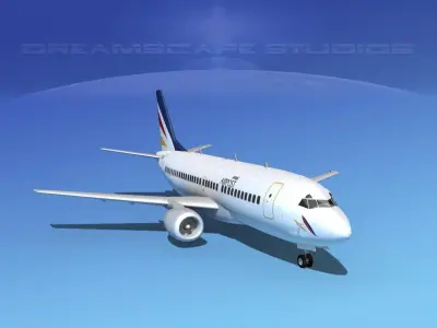 Boeing 737-300 Europe Airpost 3D model