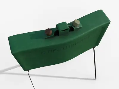 Mine MON-50 Low-poly 3D model