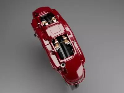 Disk brake Free 3D model