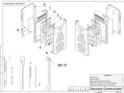 Tricorder and Communicator - Star Trek - STL CAD Commercial Use 3D print model