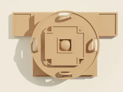 Shanghai Museum 3D print model