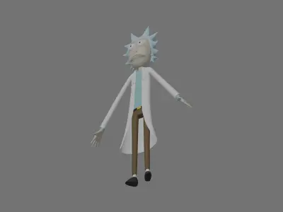 Rick Sanchez 3D model
