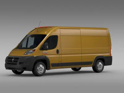 Ram Promaster Cargo 2500 HR 159WB 2015 3D model