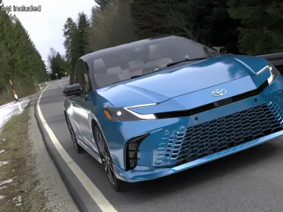 Toyota Camry Hybrid Ocean Gem 3D model