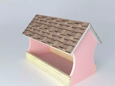 Bird Feeder Free 3D model