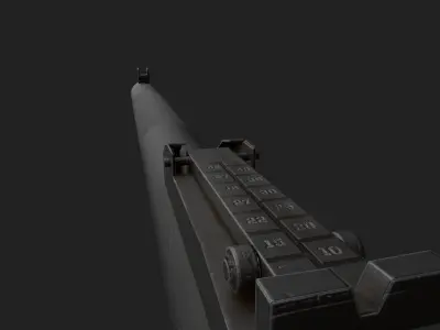 VSS Vintorez Low-poly 3D model